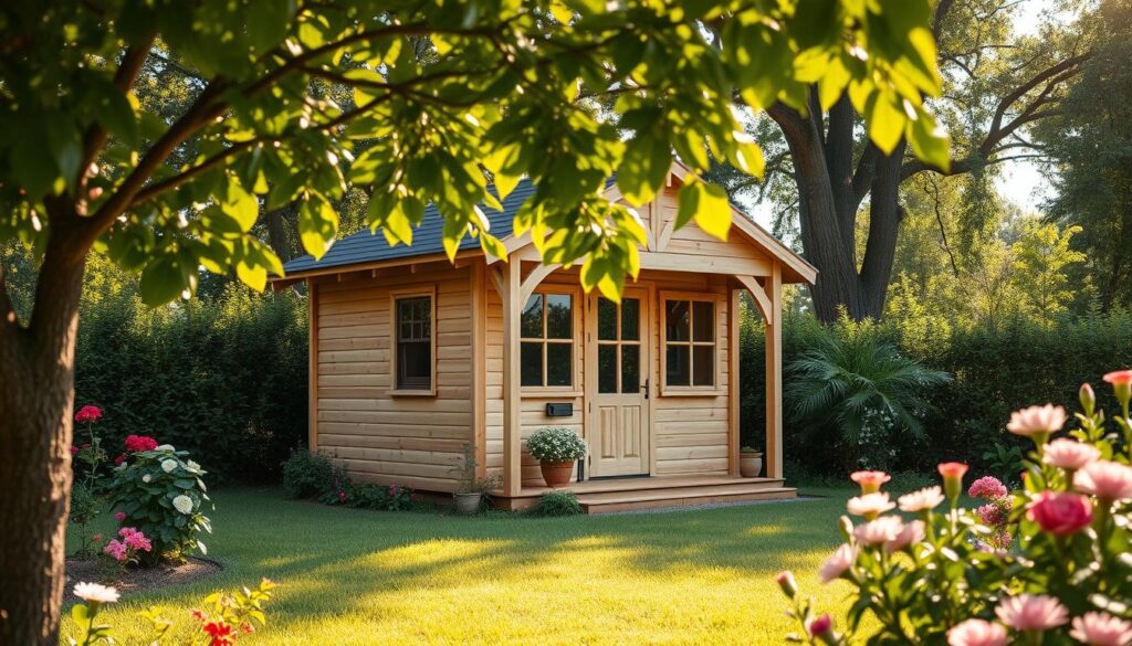 3 m x 3 m Gartenhaus Baurecht