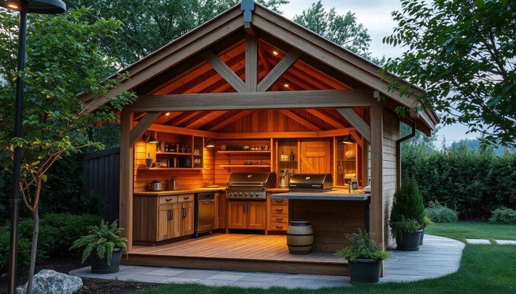 Fjordholz Grillhütte Qualität