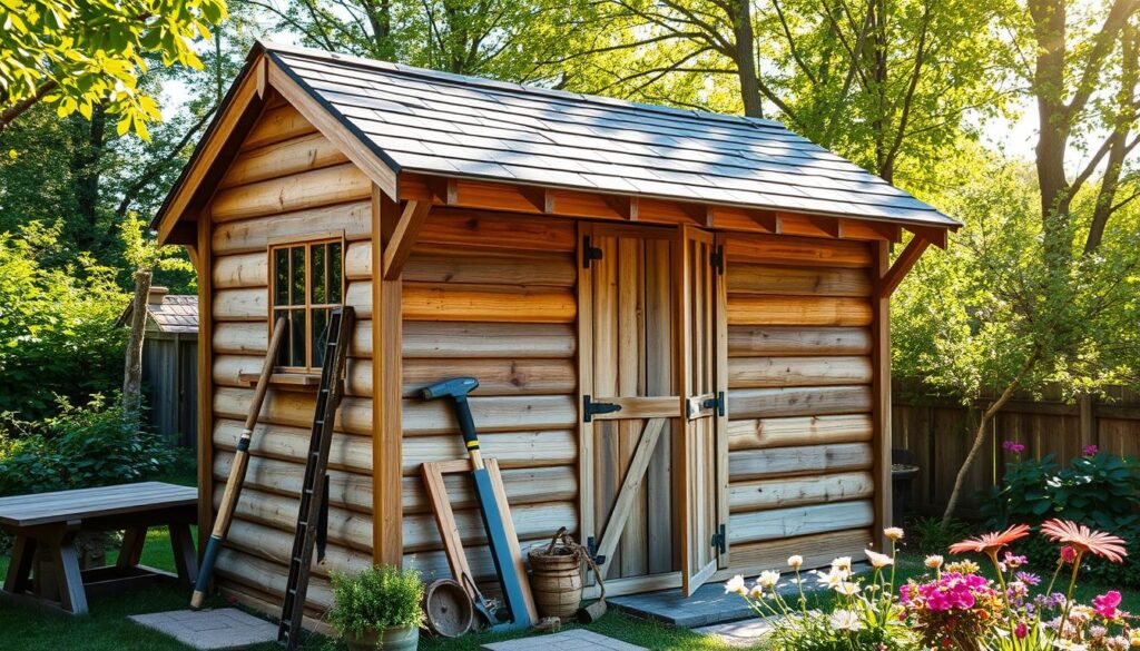 Holzgartenhaus Reparaturmaßnahmen Holzgartenhaus Reparaturmaßnahmen