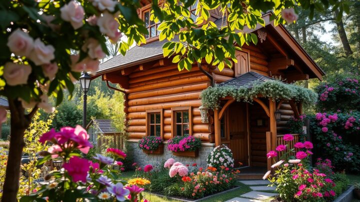 Holzhäuschen von Alpholz