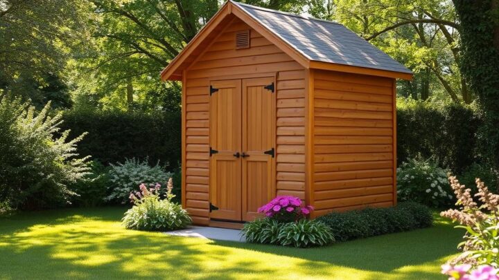 Das Gartenhaus streichen: Eine einfache Anleitung
