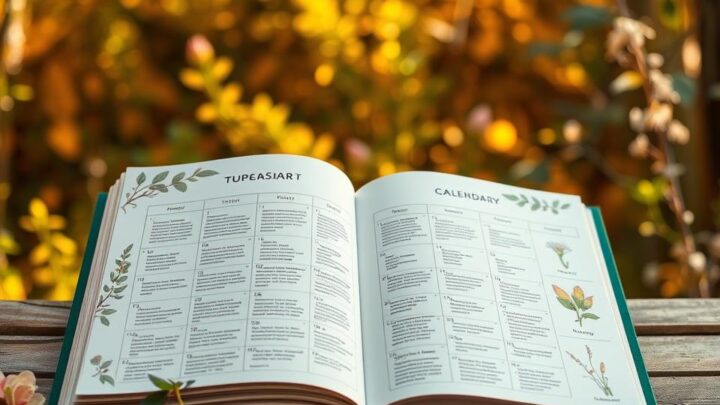 Gartenkalender: Monatliche Tipps von Januar bis Dezember