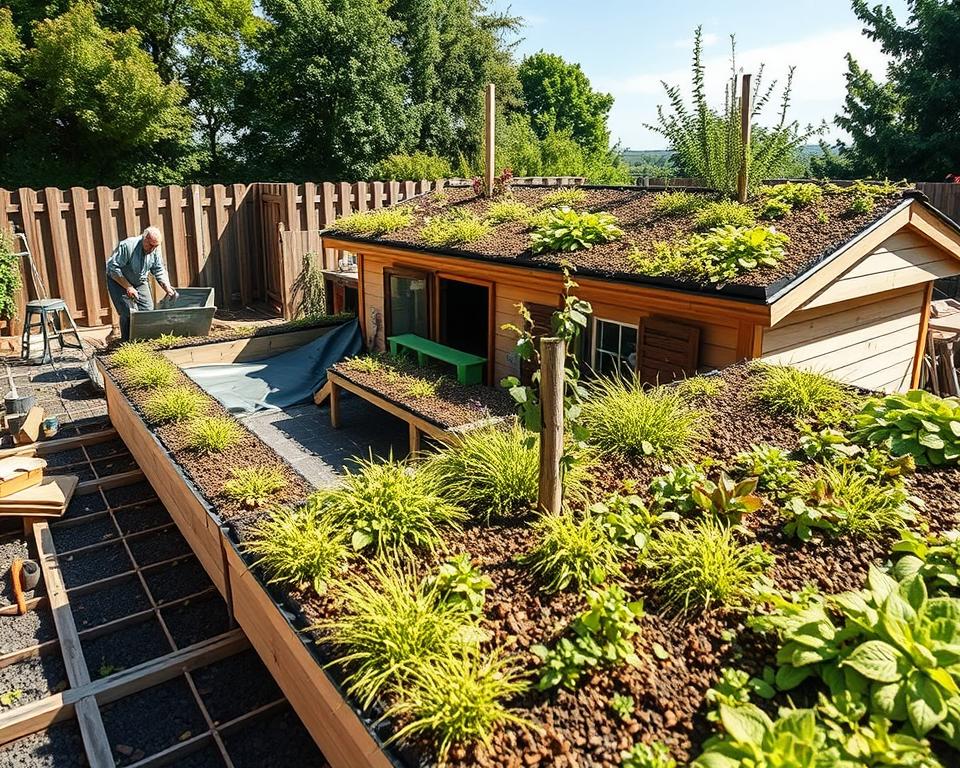 Schritt-für-Schritt Dachbegrünung