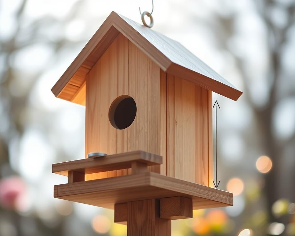 Vogelhaus Proportionen