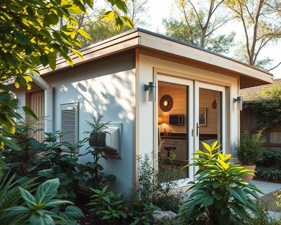 Gartenhaus Isolierung und Klimatisierung Gartenhaus Isolierung und Klimatisierung