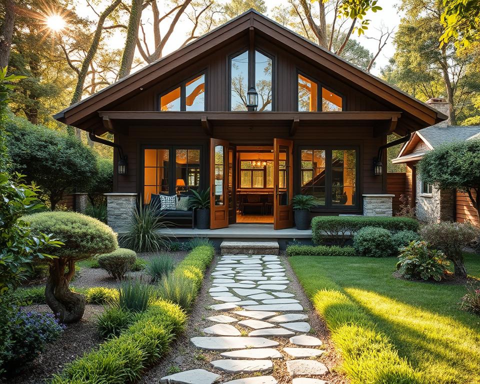 Ausrichtung Gartenhaus