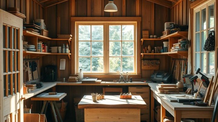 Gartenhaus als Werkstatt: Planung und Umsetzung