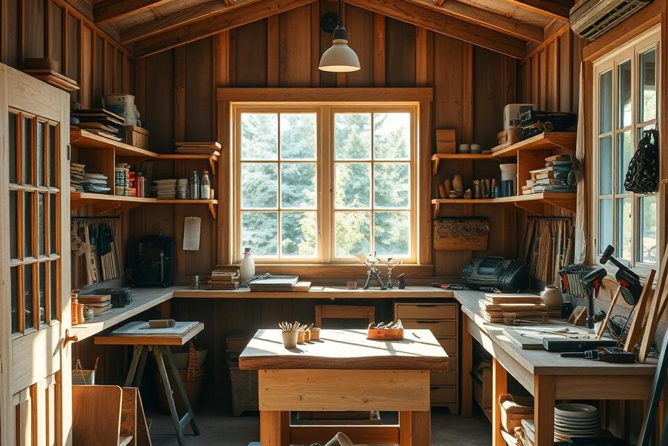 Gartenhaus als Werkstatt: Planung und Umsetzung