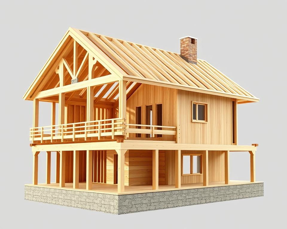 Holzhaus Bauweise Konstruktion Holzhaus Bauweise Konstruktion