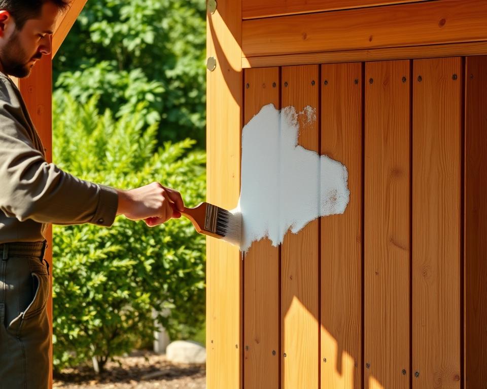 Holzschutzgrundierung auftragen Anleitung Holzschutzgrundierung auftragen Anleitung