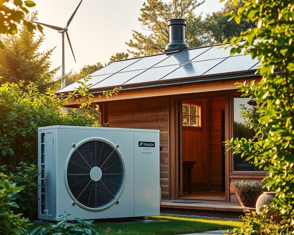 Nachhaltige Gartenhausheizung Technologien