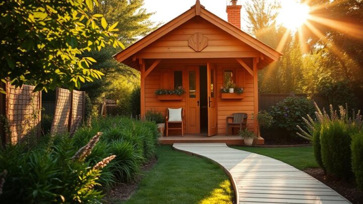 Wie Gartenhaus streichen: Anleitung & Tipps