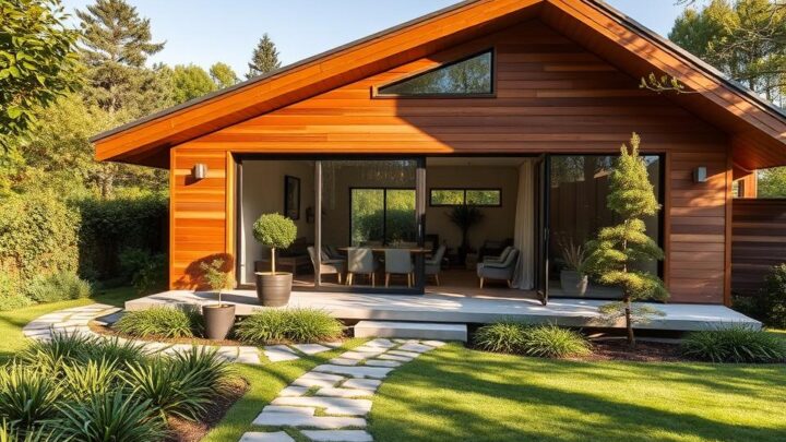 Modern Gartenhaus streichen Ideen für eine zeitlose Gartengestaltung