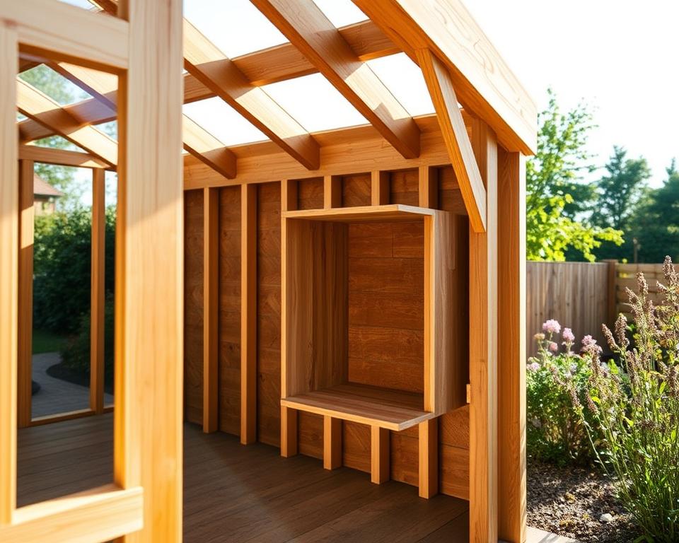 wandstärke gartenhaus