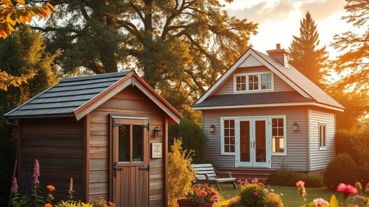 Was ist der Unterschied zwischen Gartenlaube und Gartenhaus?