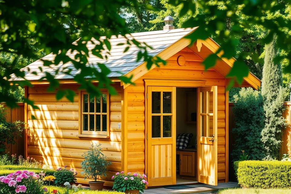 Welche Wandstärke sollte ein Gartenhaus haben?