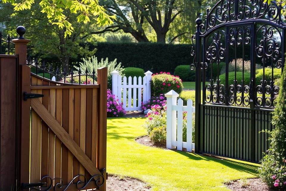 Die verschiedenen Arten von Gartentoren