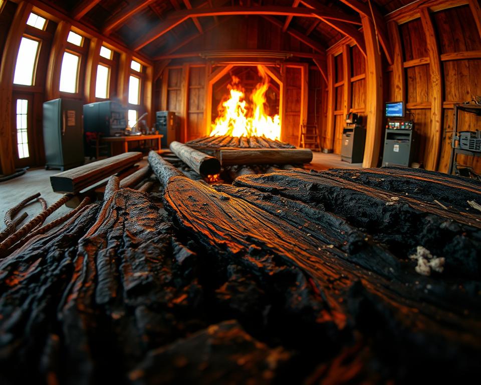 Brandverhalten von Holz