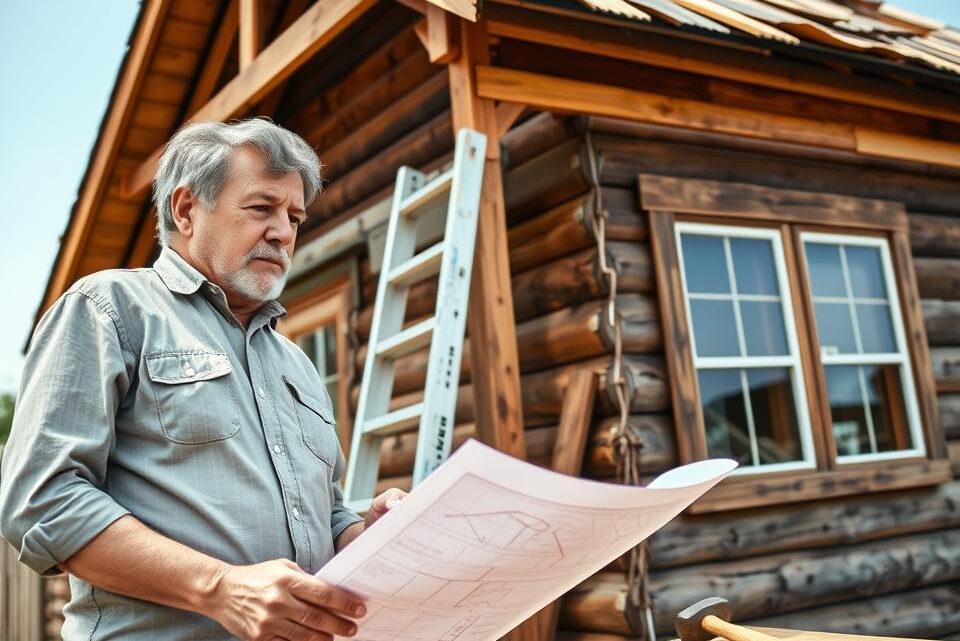 Anleitung: Wie kann man das Holzhaus-Dach komplett erneuern