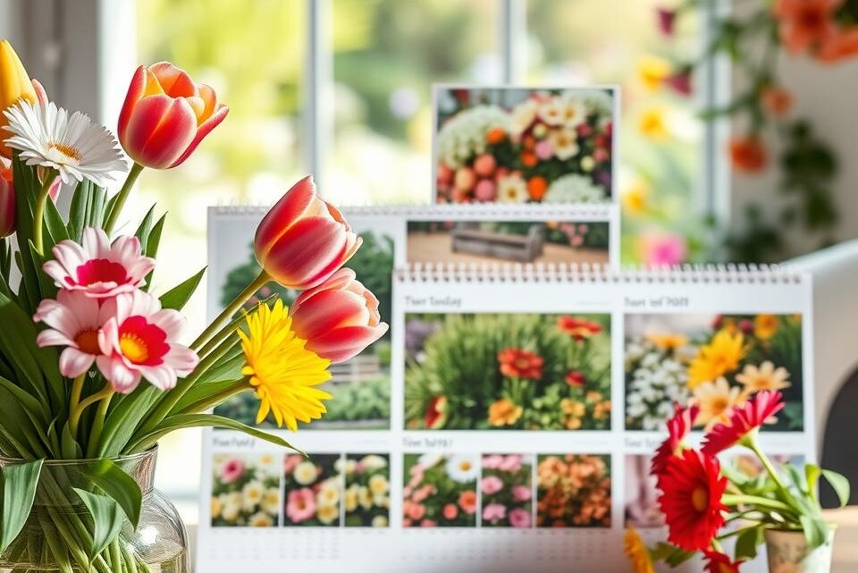 Fotokalender mit eigenen Gartenmotiven gestalten