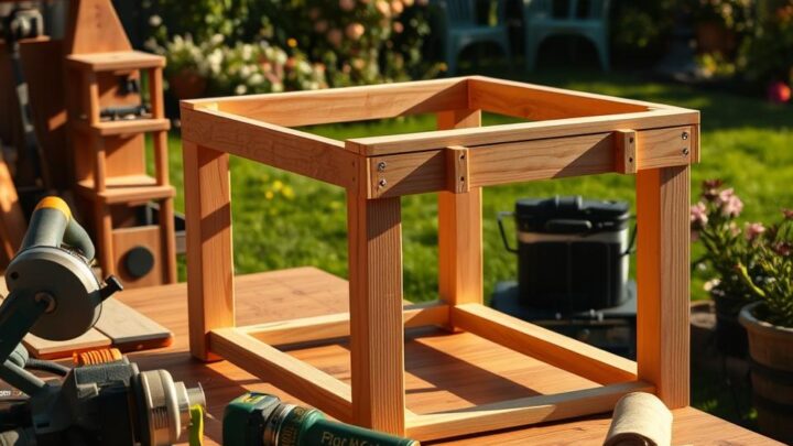 Gartentisch selber bauen: Praktische Anleitung