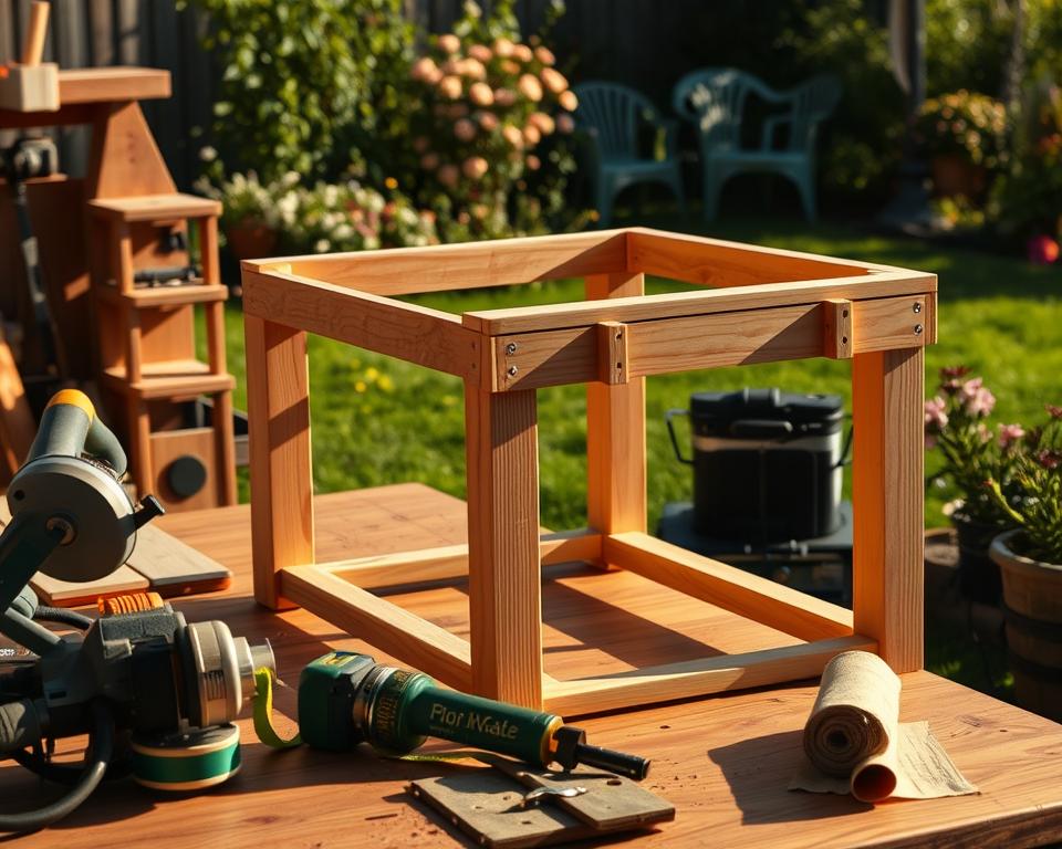 Gartentisch selber bauen: Praktische Anleitung