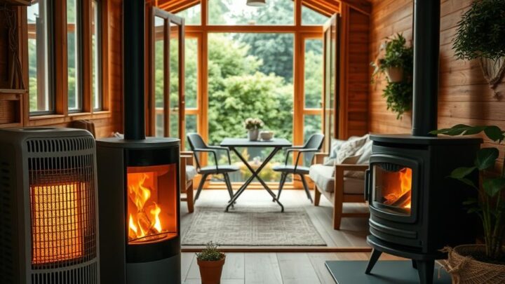 Heizung für das Holzhäuschen – Welche Möglichkeiten gibt es?