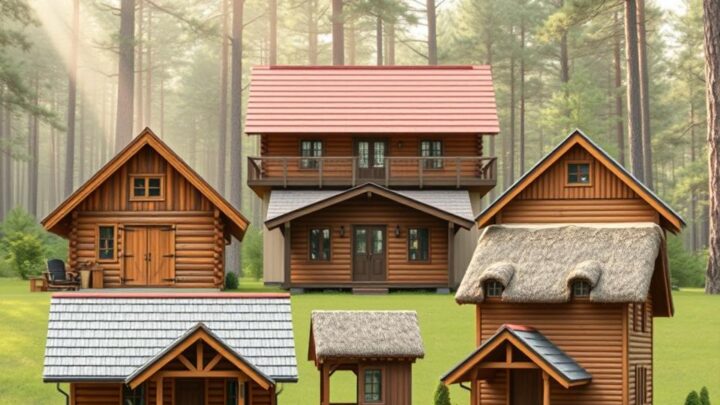 Holzhäuschen Dacharten im Vergleich – Ihr Ratgeber