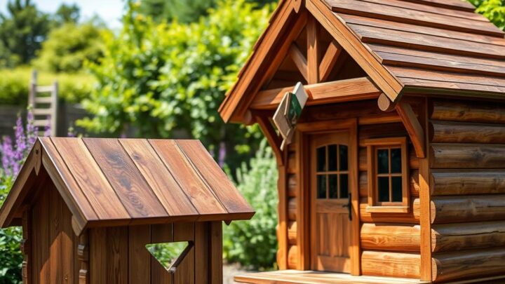 Ihr Holzhäuschen imprägnieren: Eine Anleitung