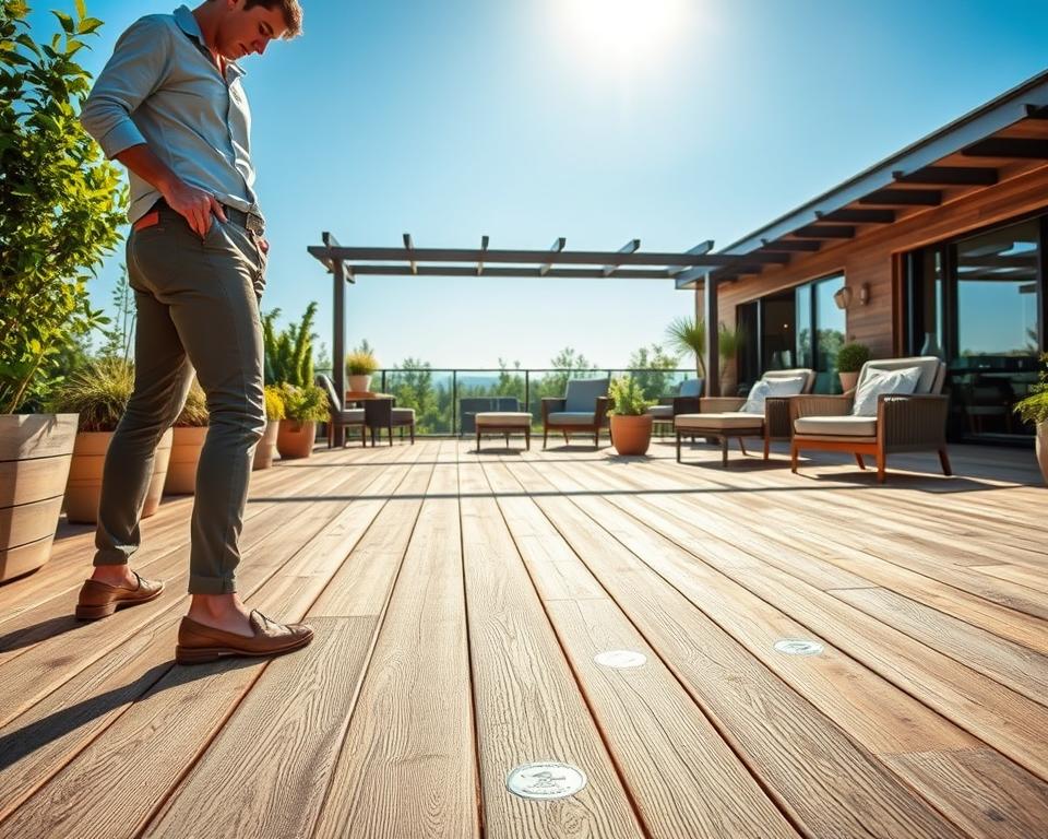 Nachhaltige Holzterrasse Zertifizierung