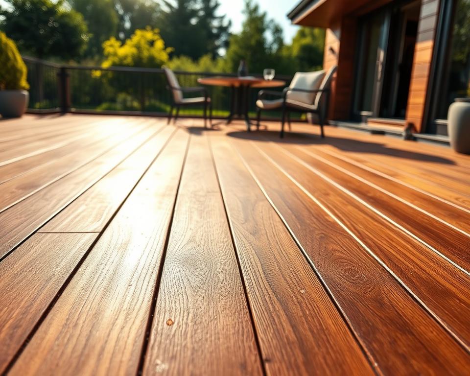 Pflege Terrassendielen Holz