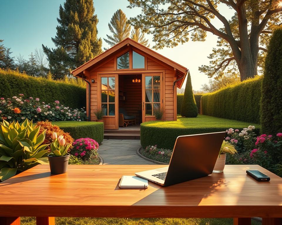 Planung Gartenhaus Büro Planung Gartenhaus Büro