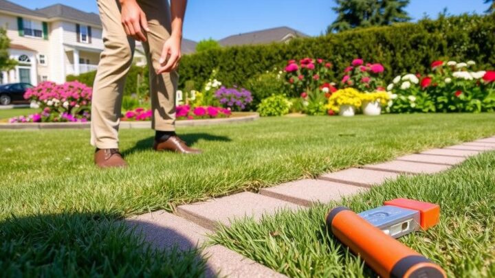 Rasenkantensteine setzen: Schritt-für-Schritt in Ihrem Garten