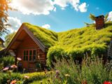 Vorteile einer Dachbegrünung auf dem Holzhäuschen
