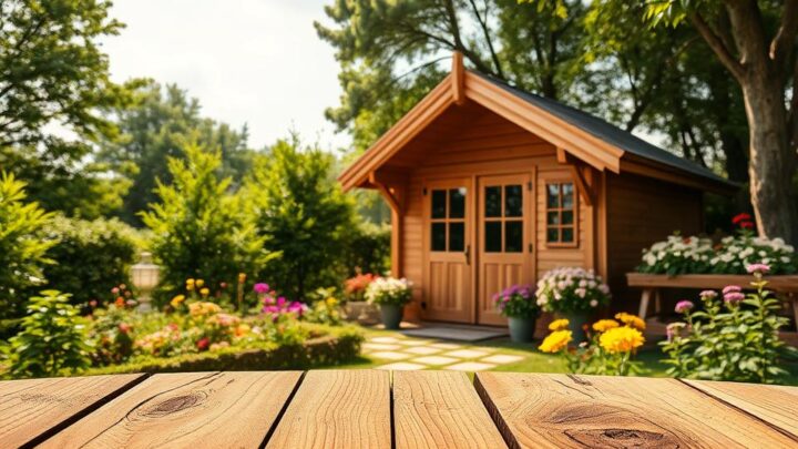 Warum sich Fichtenholz perfekt für Holzhäuschen eignet