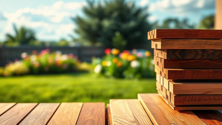 Welche Holzart sollten Sie für Ihre Terrasse verwenden?