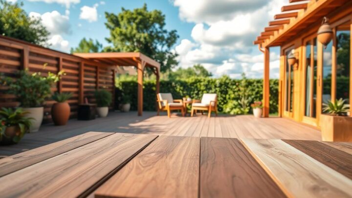 Welche Holzart sollten Sie für Ihre Terrasse verwenden?