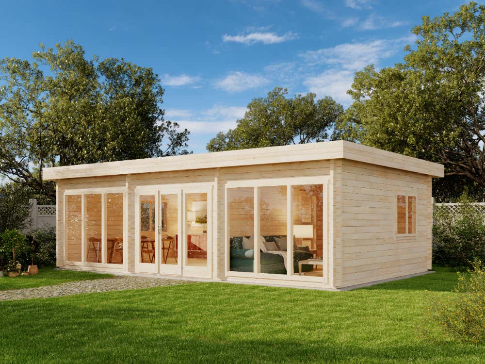 Gartenhaus Campus 9x6m