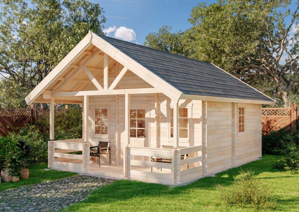 Garten- und Freizeithaus Lillehammer 7x6m
