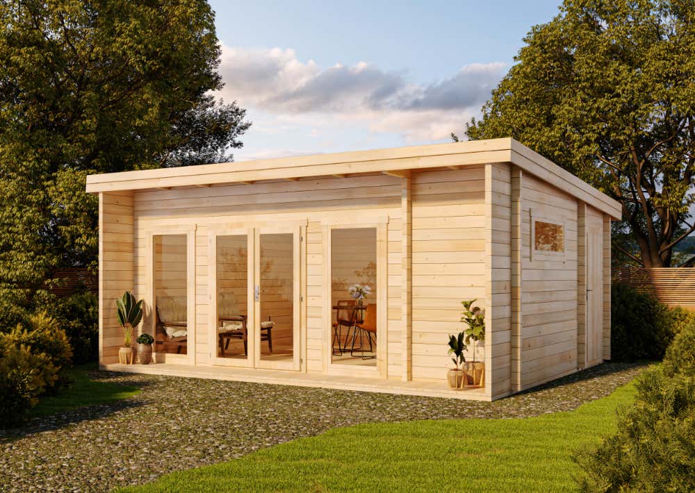 Gartenhaus Modell Carla-70 ISO 6x5m | Rabatt: 23 %