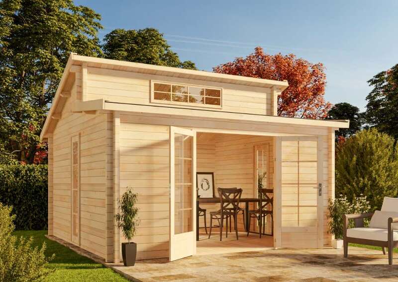 Gartenhaus Lausitz 4x4m | Rabatt: 20 %