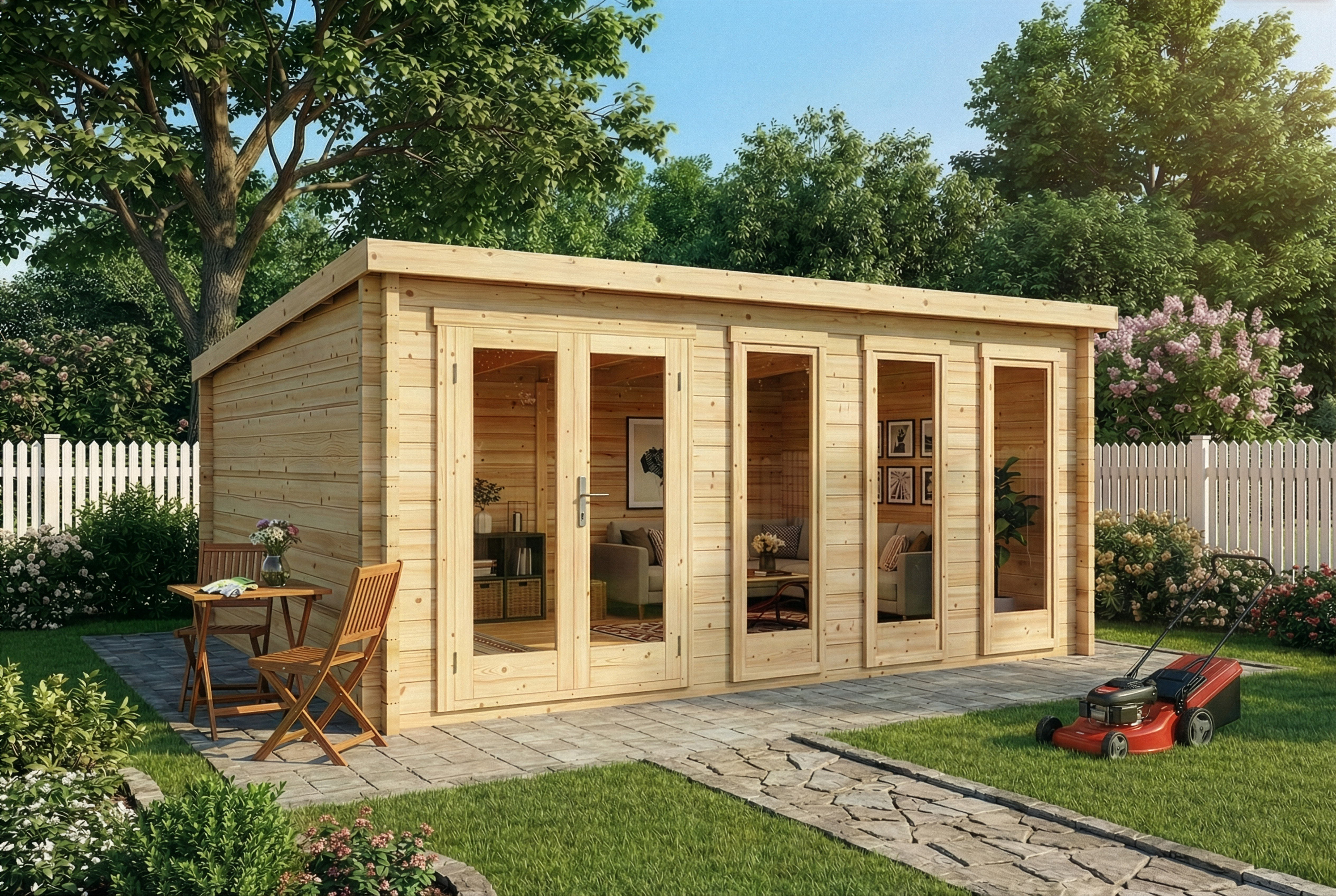 Gartenhaus Atrium D 6x6m