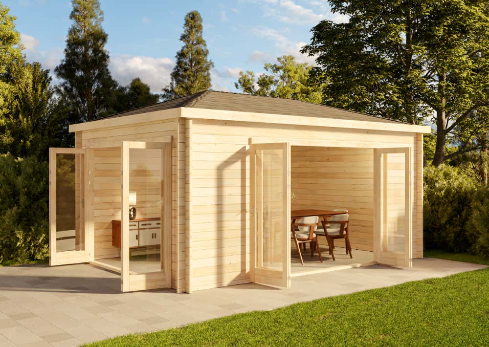 Gartenhaus Sunrise 5x4m