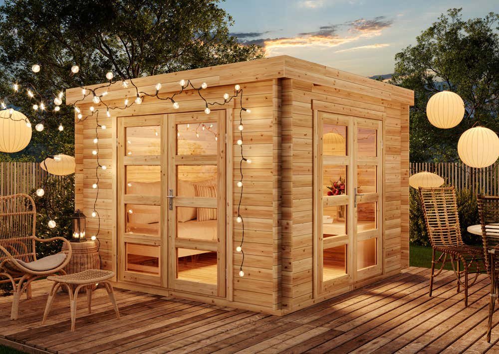 Gartenhaus Paloma Beach 3x3m