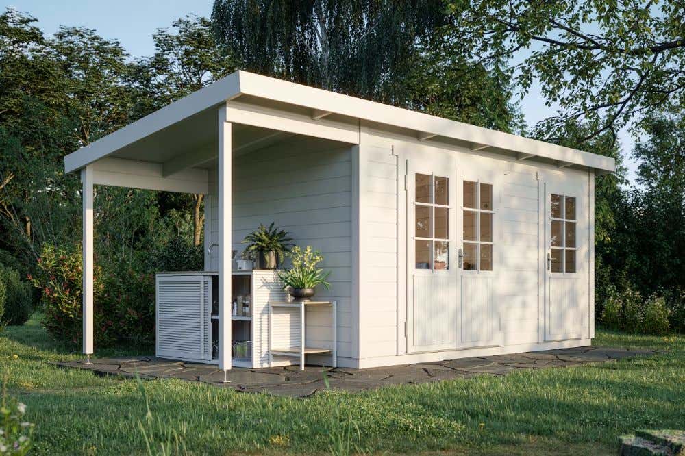 Alpholz Schwedenhaus Margareta 6x2m | Rabatt: 16 %