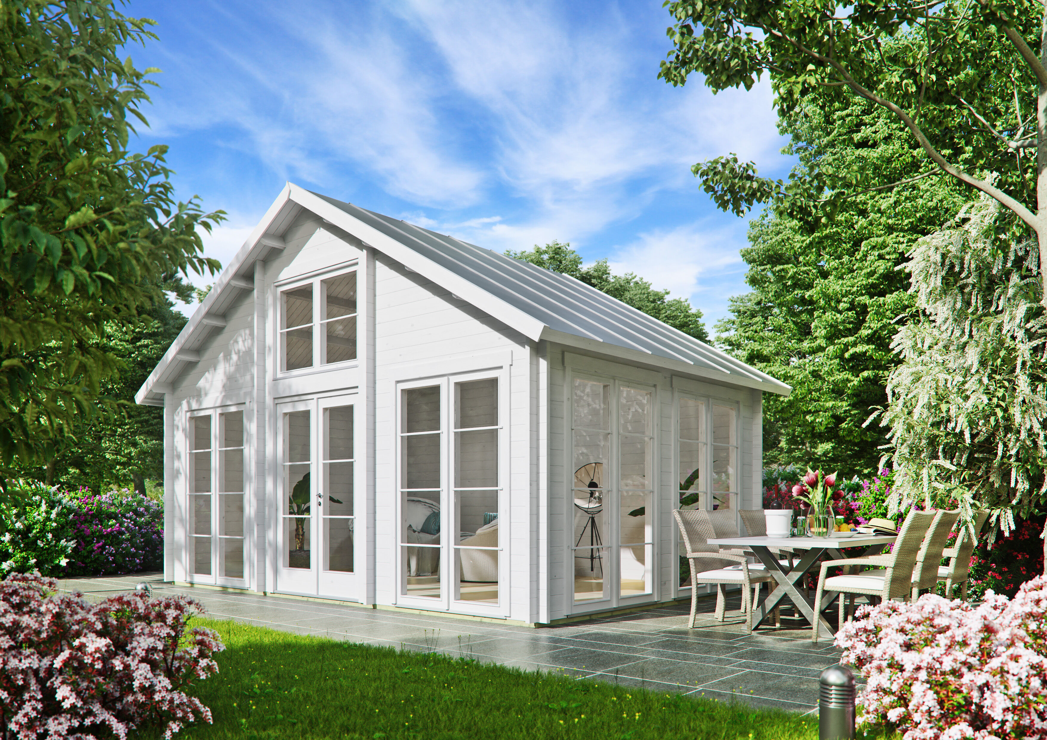 Fjordholz Gartenhaus Modell Bern 44 6x4m | Rabatt: 26 %