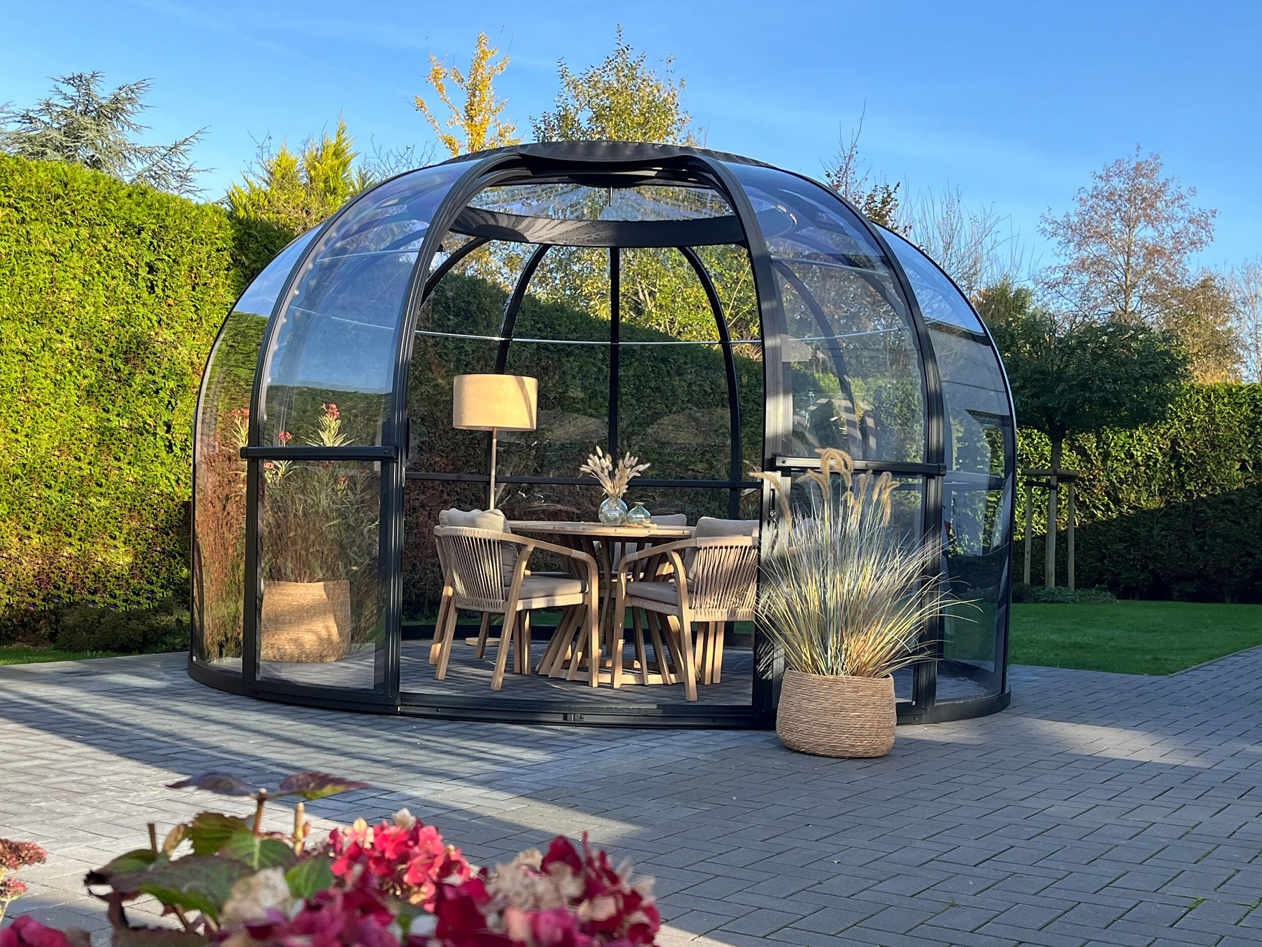 Fjordholz Sky Lounge - Garten Iglu Größe 360 cm 4x4m | Rabatt: 26 %