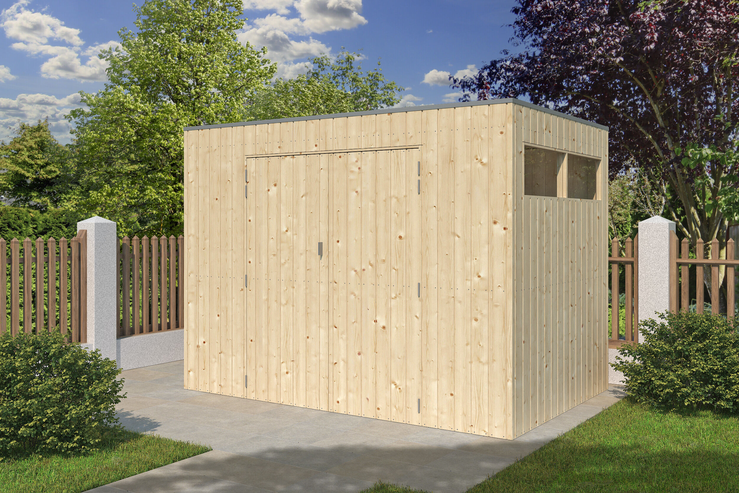 Gartenhaus Modell QBV-Line 5,90 m² 3x2m | Rabatt: 26 %
