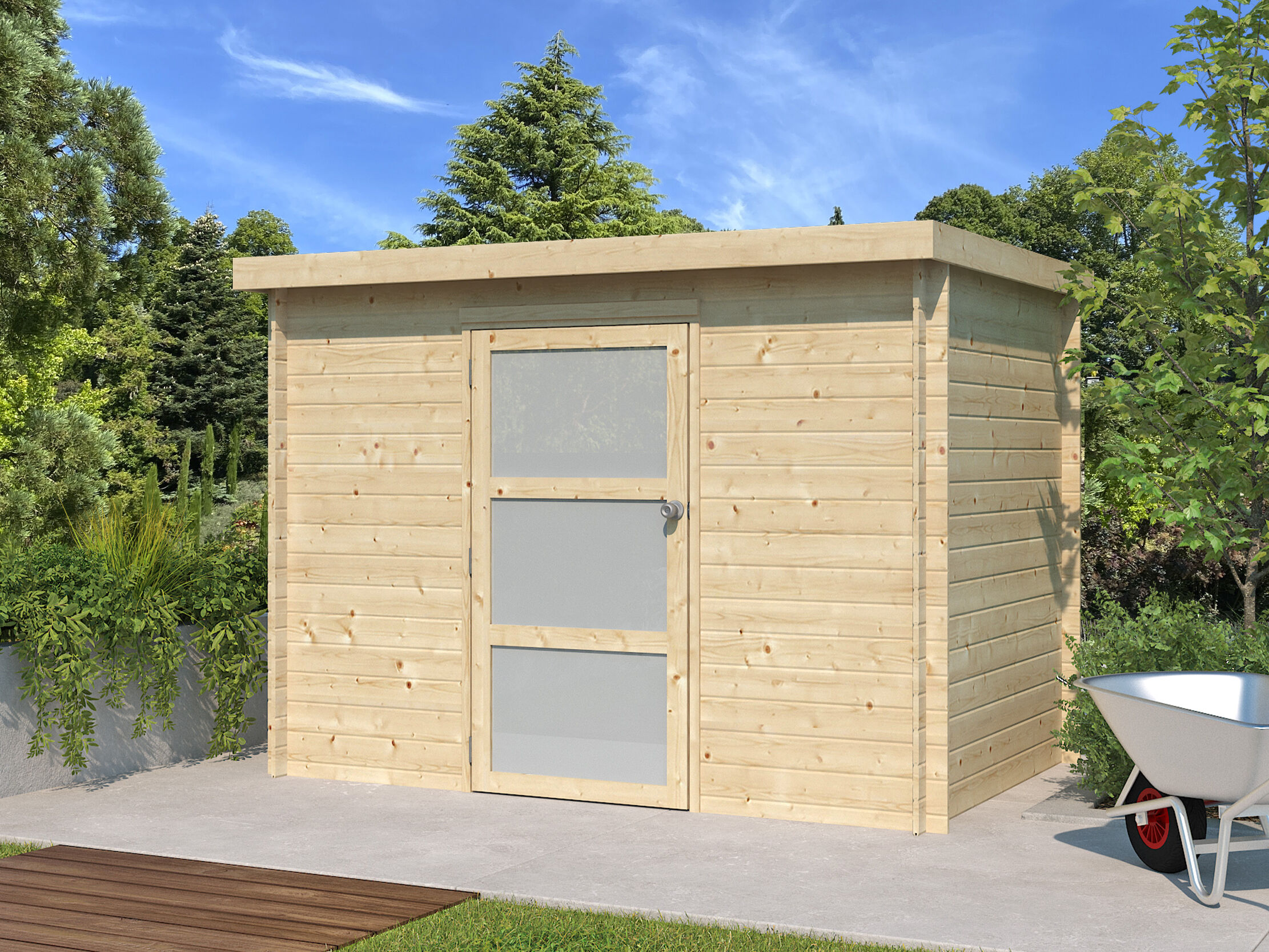 Gerätehaus Modell Nyborg 4,64 m² 3x2m | Rabatt: 26 %