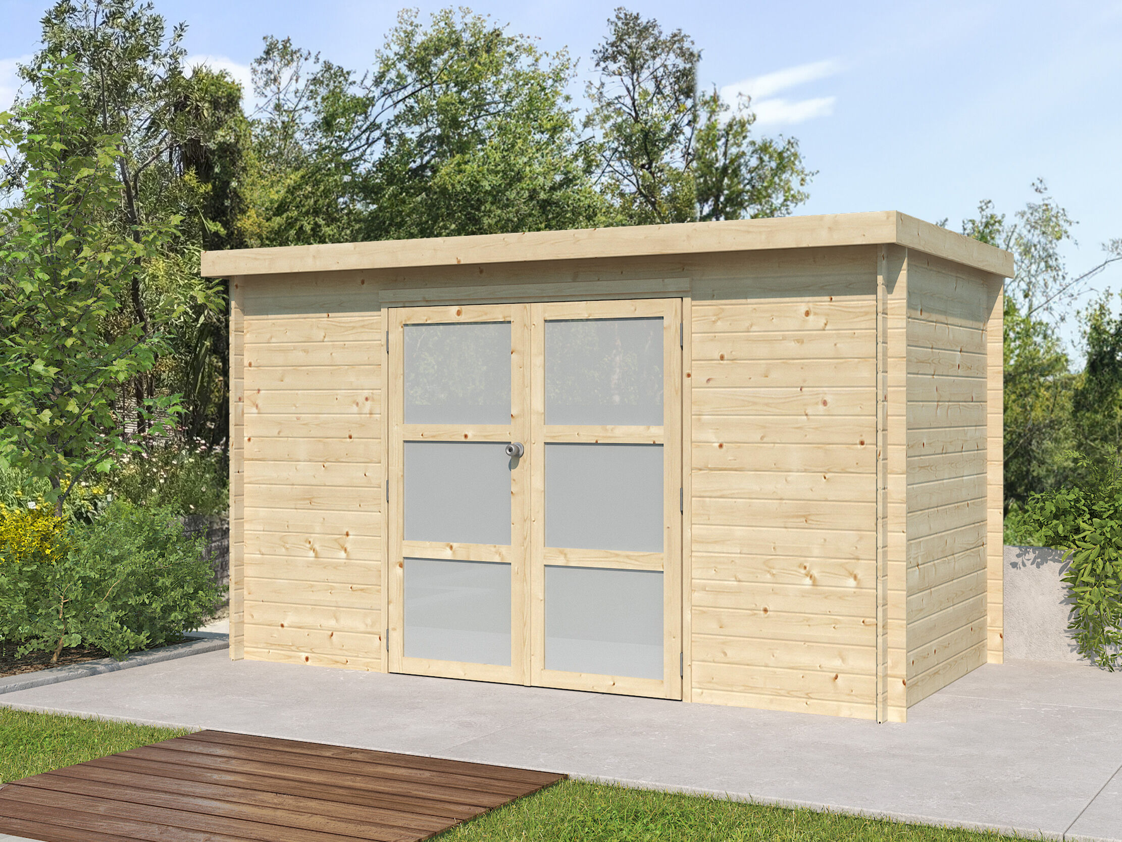 Gerätehaus Modell Nyborg 5,69 m² 3x2m | Rabatt: 26 %